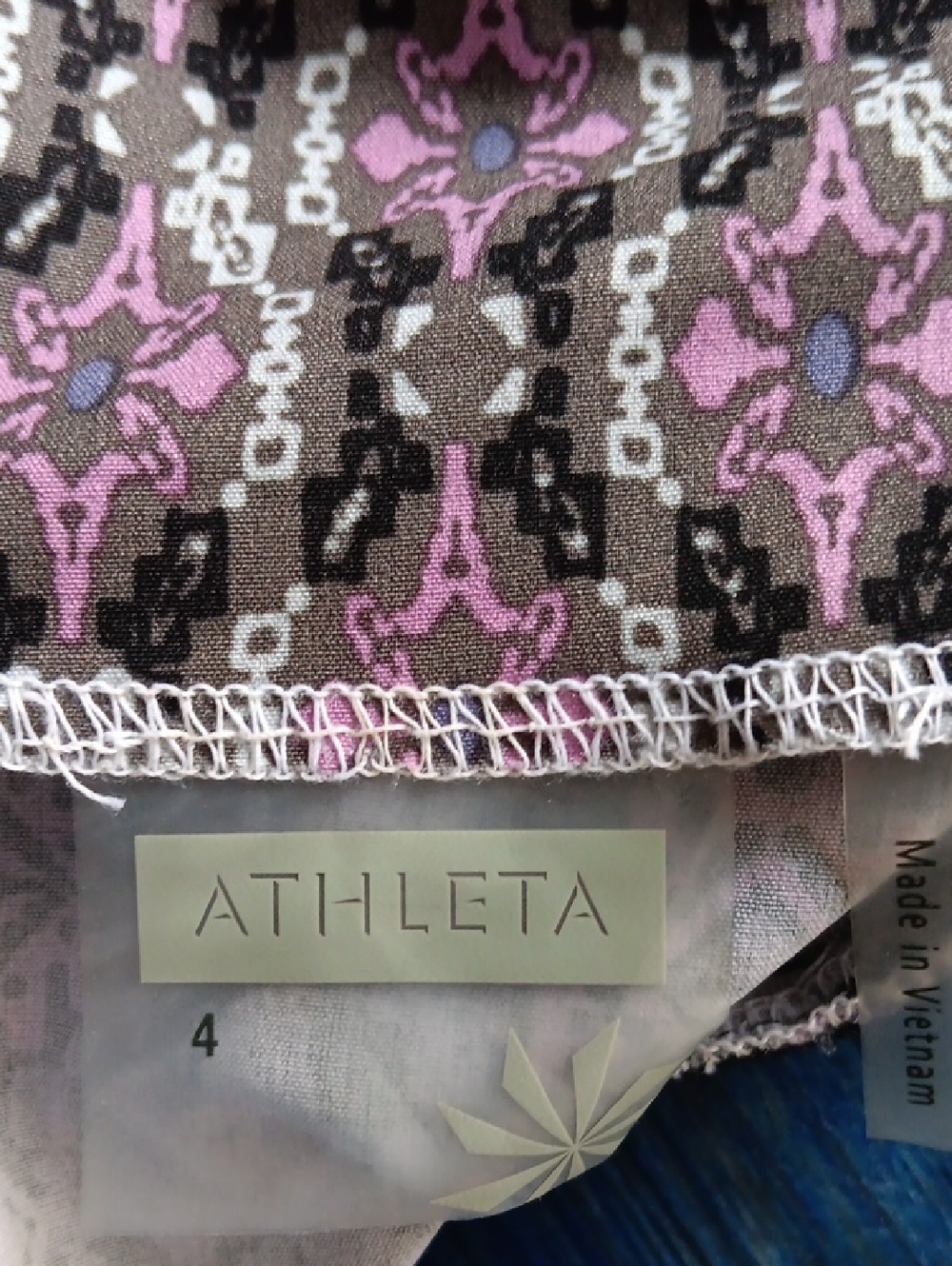 Athleta Purple & Gray Halter Dress - Picture 2 of 10